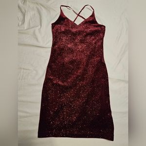 Red Sparkly Dress